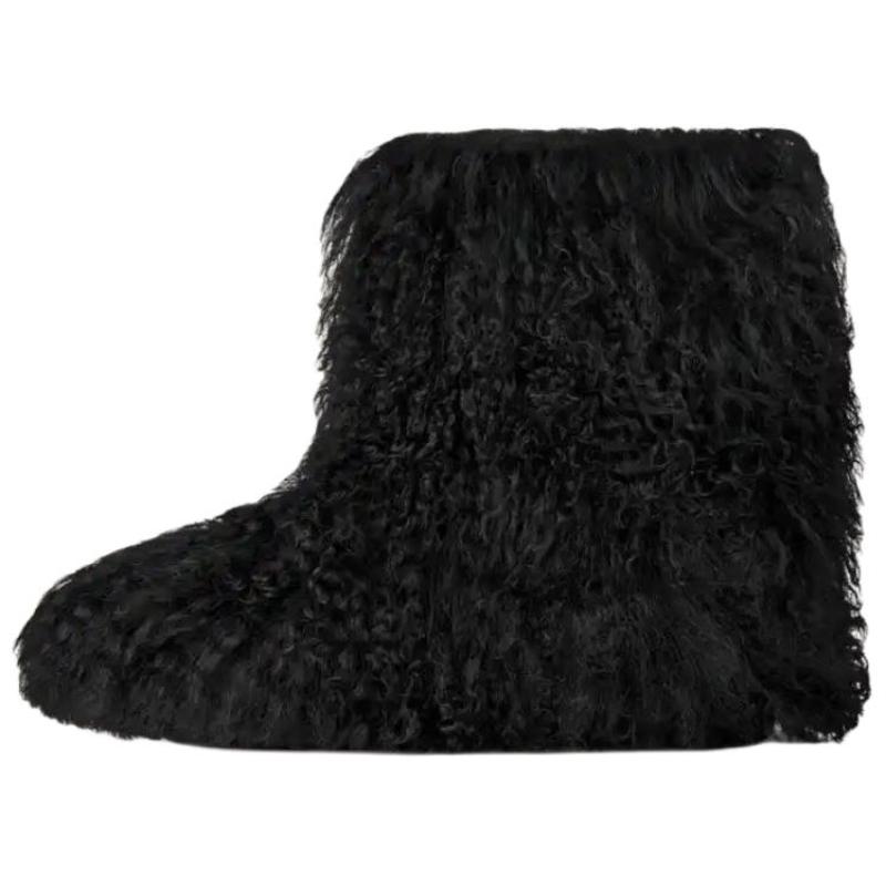 

UGG CLASSIC SHORT Пухнасті Мамині Термо Снігоступи Жіночі Чорні Кросівки 1180050-BLK 36 чорний