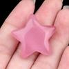 Mini-Sternfigur aus Kunstkristall Heilstein Sternförmige Verzierung Handgeschnitzte Taschensternsteine für Meditation Reiki Ausgleichsdekor