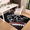 Baseball Fire Power Carpet, Chair Rug,Rug for Office Bedroom Living Rooms, Doormat Decor Fan Gift Christmas Gift