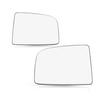 Pair L&R Tow Mirror Glass Clear Heated Fit Mercedes-Benz Sprinter 3500 2010-2018