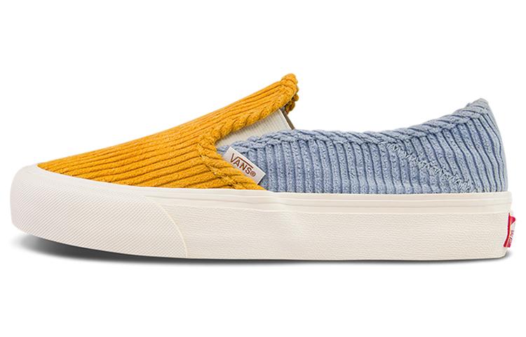 Vans Unisex Slip On Sneakers Yellow/Blue VN0A5HYQA0Q 36