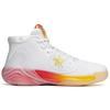 Anta KT6 Star Logo Slip Resistant Abrasion Resistant High Top Basketball Shoes Men's White Yellow Red 112131101A-2