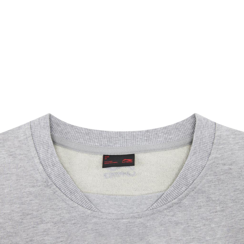 Li Ning Trendy Sports Series Treasure Loose Pullover Sweatshirt Women sweatshirt AWDW198-2