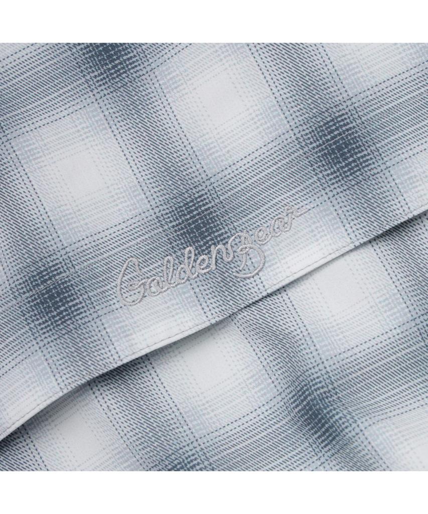 Golden Bear (W) Check Pattern Short Sleeve Anorak G5Uaw25741Gyx