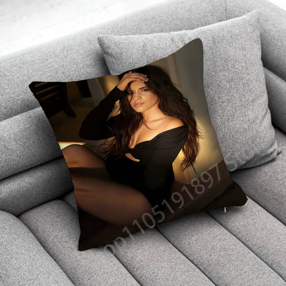 C-Camila C-Cabello Romance C XOXO Familia Throw Pillow Case For 45*45cm 40cm 55cm 50cm 30cm Square Car Pillowcase Shell