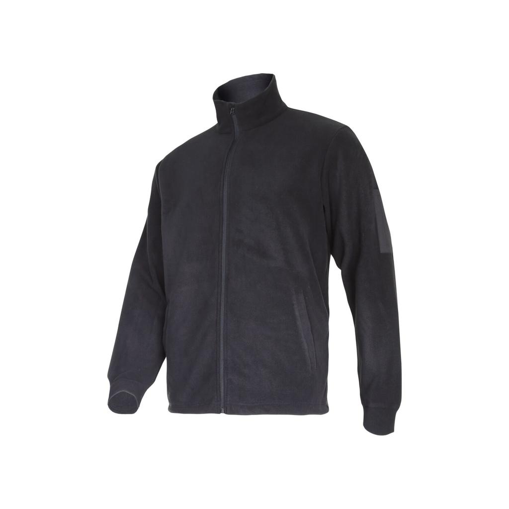 Polar Fleece Sweatshirt. Black, "2Xl", Ce, Lahti