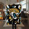 Jacksonville Jaguars2 Flannel Blanket, High Quality Comfortable for All Seasons, Home Decor, Warmth and Comfort