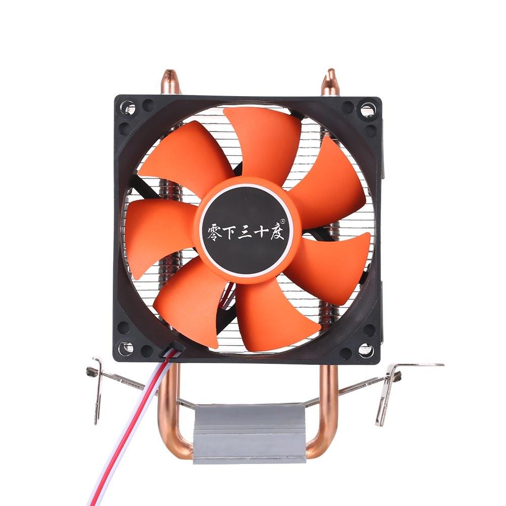 HBKS Hydraulic CPU Cooler Heatpipe Fans Quiet Heatsink Radiator for ...