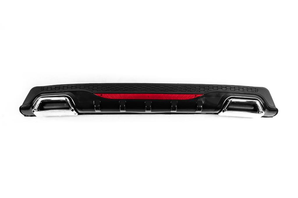 

Universal rear diffuser DPT AMG Style V-3 (ABS) (black gloss)