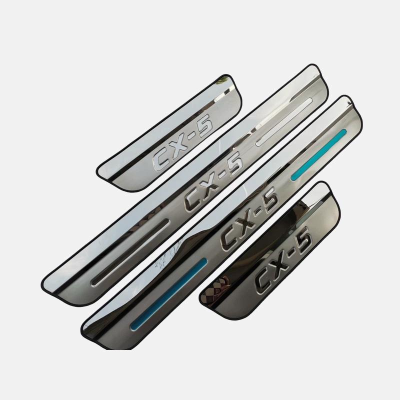 17-23 Mazda CX-5 Stainless Steel Door Sill Decorative Strips