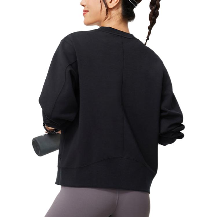Li Ning Fitness Series Sweatshirt Women's Black AWDU162-5