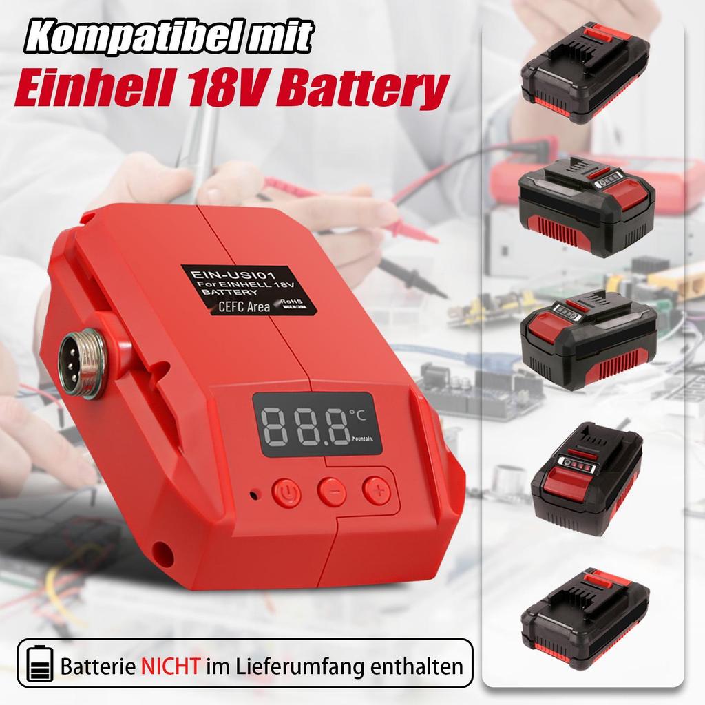 New Style Portable Lithium Battery Soldering Iron with Multiple Interfaces
