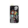 Portefeuille PU Nightmare Before Christmas pour Femme Long Portefeuille à Fermeture Éclair Pochette à Fermeture Éclair Unique Sac à Maquillage Impression Jack Skellington 3 pièces