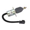 12V Fuel Shut Off Solenoid 1751ES 12A3UC12B1S Accurate Fuel Cut Off Stop Solenoid Valve for Generator Engine