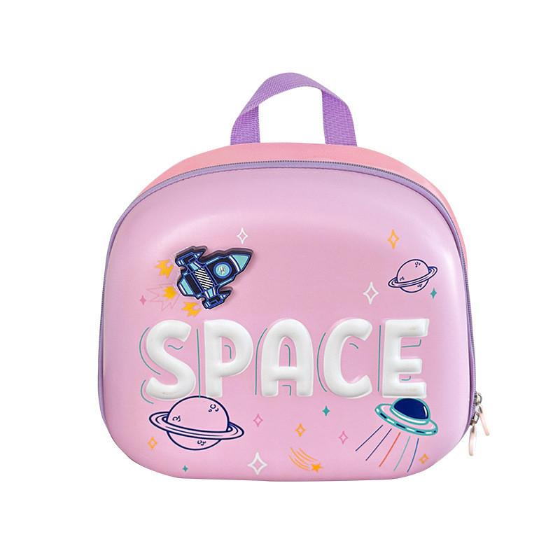 Delightful 3d Cartoon Backpack For Kids Lightweight Nylon Design For School Use