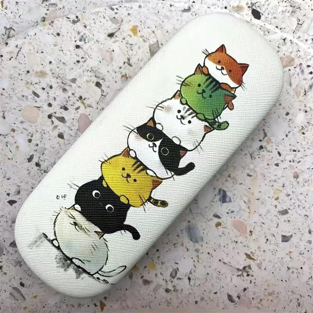 Eyeglasses Storage Portable Eyewear Holder Sunglasses Box Cute Glasses Case For Children'S Case Daily Use Travel Accessory