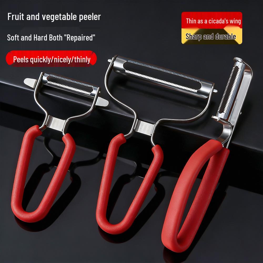 Multi-Use Fruit & Vegetable Peeler for Potatoes, Apples, and Melons