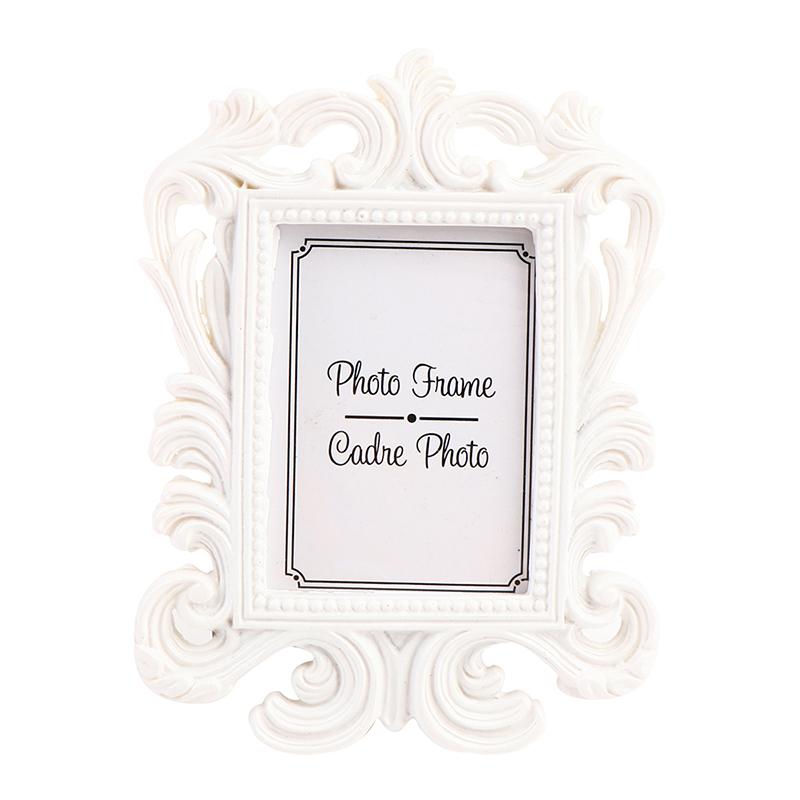 Decorative Flower Retro Photo Frame Wedding Home Decor Desktop Picture Frame Classic Baroque small photo frame