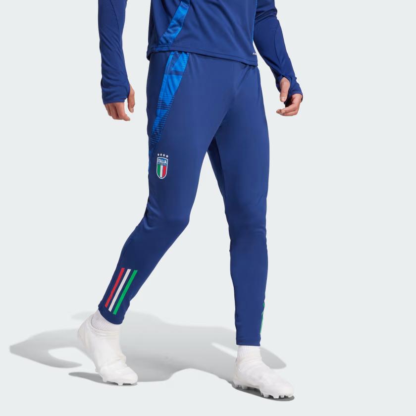 Adidas Italien Tiro 24 Competition Trainingshose Herrenhose Dunkelblau IQ2163