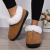 2025 Winter New Warm Fur Indoor Home Slippers for Women, Couple Slippers, Women's Soft Bottom Home Slippers, Large Size