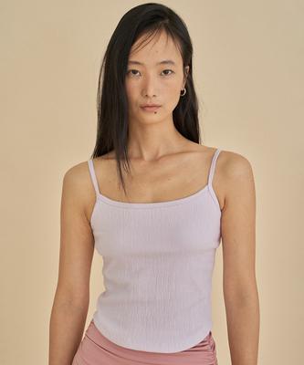 Tallita Zen Ripple Sleeveless Top / Pink