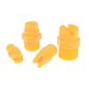 Plastic Vee Jet Flat Fan Spray Nozzle 1/8" 1/4" 3/8" 1/2" Industrial Cleaning