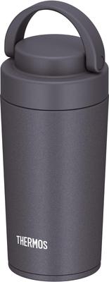 Sichere-Wasserflasche, vakuumisolierter mobiler Becher mit Tragegriff, 320 ml, Metallic-Grau, MGY [Spülmaschinenmodell] JOV-320