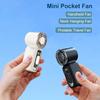 Mini Handheld Fan Portable Neck Hanging Fan 1200mAh USB Rechargeable Small Personal Air Cooler Fan for Outdoor Travel Mini Fan