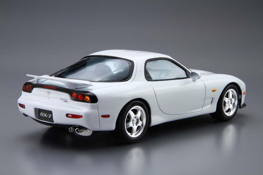 Aoshima Bunka Kyozai The Model Car Series 7 Mazda FD3S 1996 Plastic Model Kit Co., Ltd. 1/24 No. RX-7