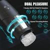 4 IN 1 Male Masturbation Automatic Telescopic Sucking Blowjob Vibrator Masturbator Cup Pussy Real Vagina Sex Toy Men Penis Exerciser Increase Erection