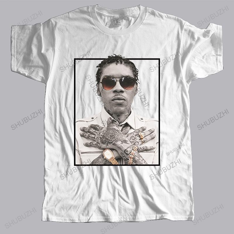 Hot sale men summer t shirt fashion cotton o-neck tshirt Vybz Kartel Reggae Dancehall many funny cool teeshirt Brand Clothing