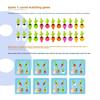 Carrot Children Wooden Memory Match Toy Vegetable Theme Development Cognitive