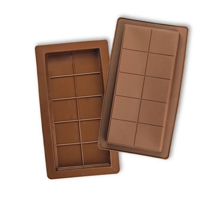 ZECOOK Moule Tablette Chocolat Dubai, Franui - 2PCS - Moule en Silicone sans BPA - Antiadhésif