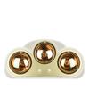 Gold Light Bulb Bathroom Heater - Warm Ceiling Fixture for Home