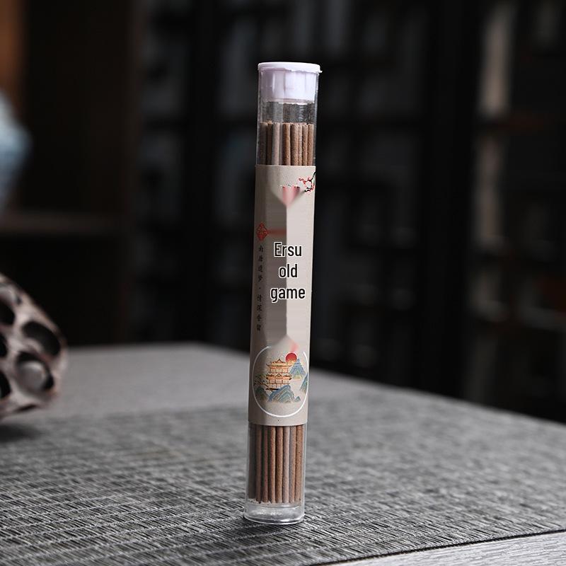 Natural Home Indoor Incense Sticks: Goose Pear, Old Mountain, Sandalwood, Cypress, Agarwood, Mugwort Fragrances