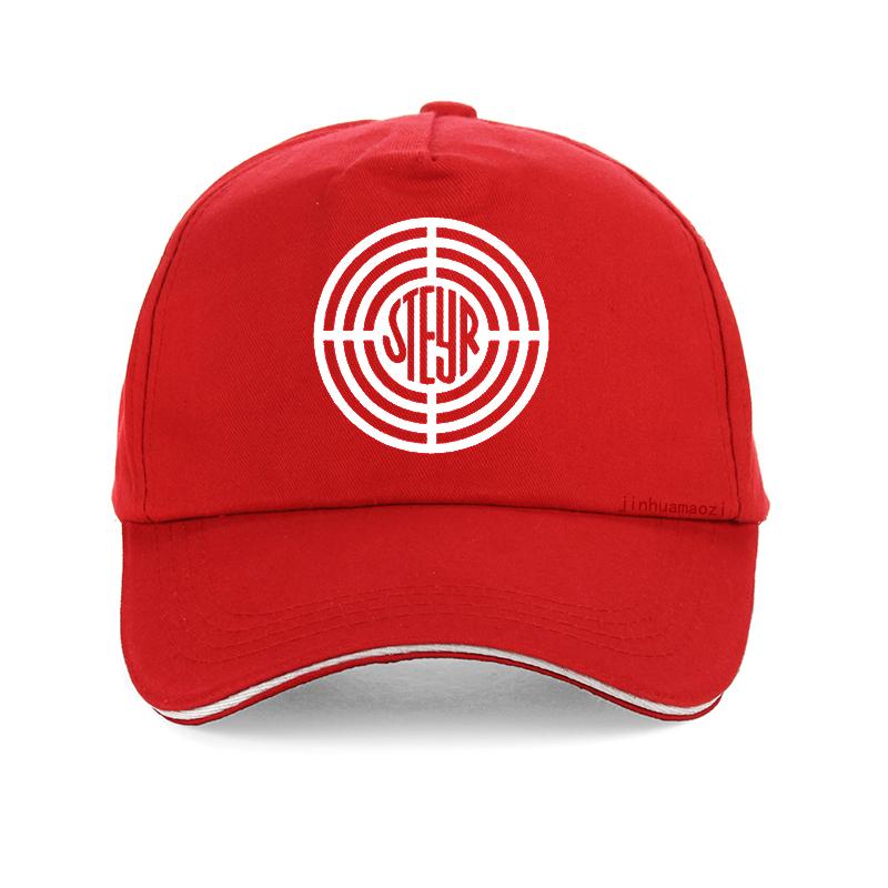 Fashion Steyr Logo Baseball Cap Man Summer Outdoor Hunting Hat Unisex Adjustable Trucker Snapback Hats Bone