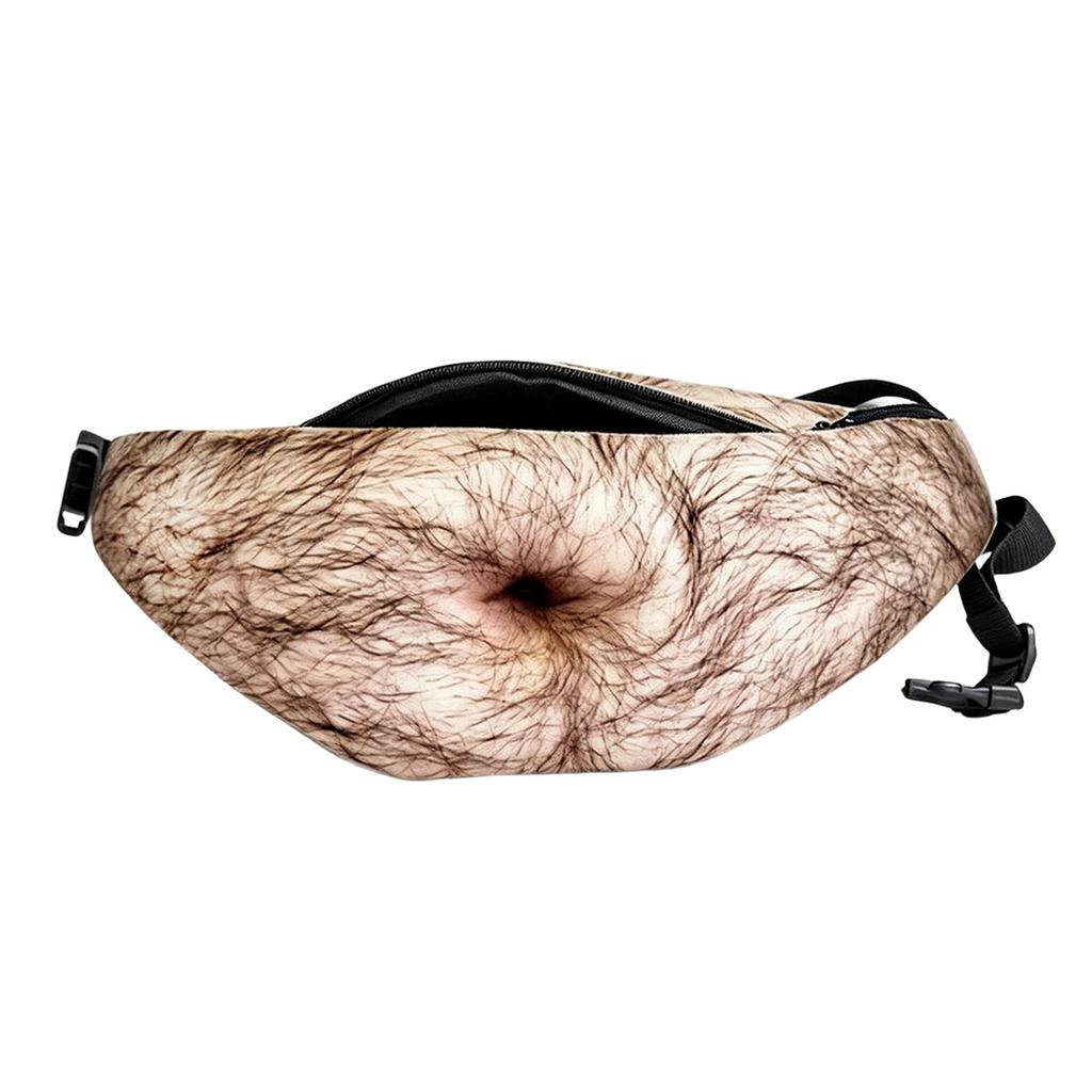 Marsupio Realistico Divertente Finto Marsupio per Feste in Costume e Scherzi