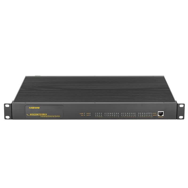 

Maiwei 28-Port 10 Gigabit Managed Industrial Switch