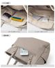 Verita.jp F9t 2-Way Tote Bag [Judy] Shoulder Bag with Multiple Storage Capacity, A4 Size, for Commuting and School (Beige)