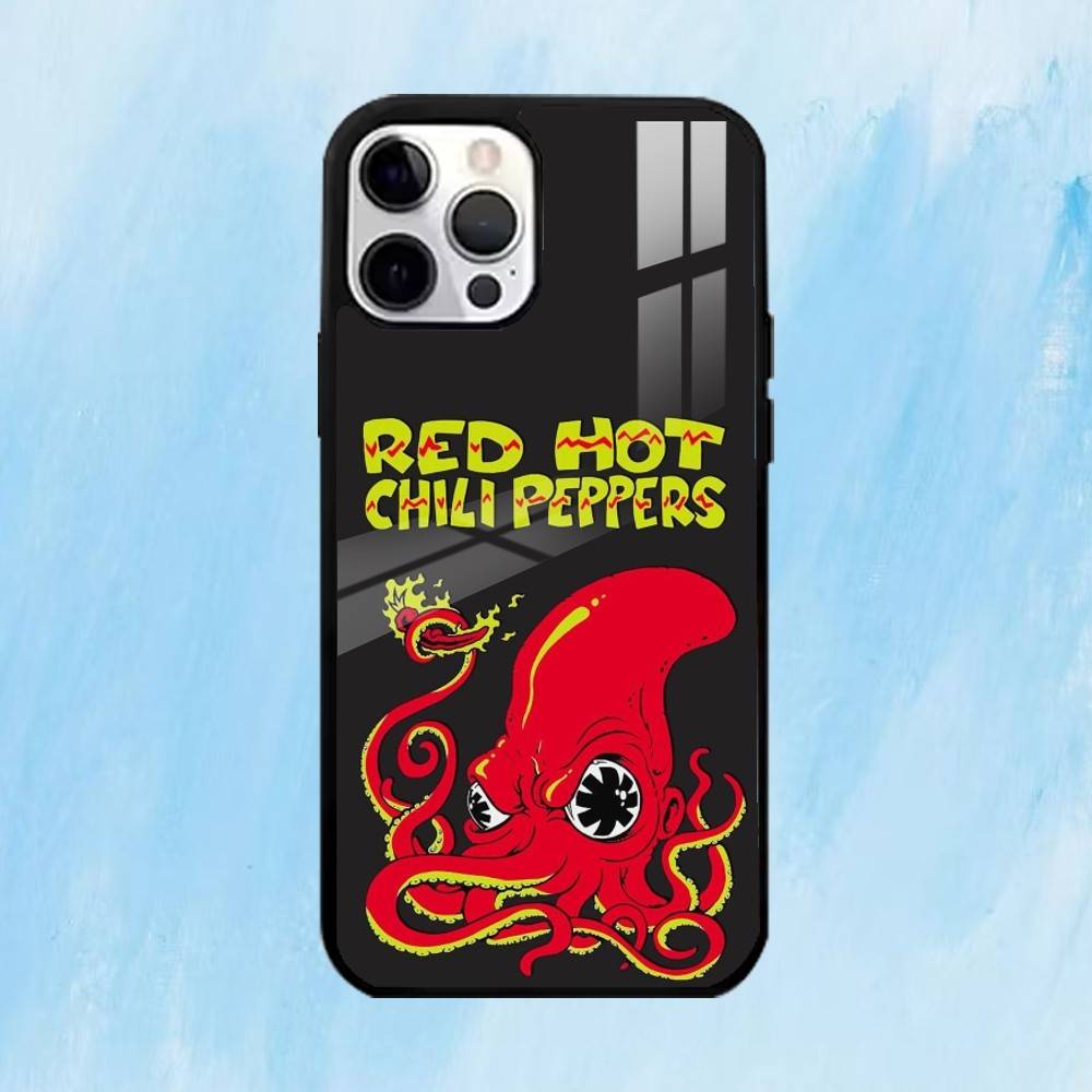 R-Red H-Hot Chili PeppersS RHCP Phone Case For iPhone17,16,15,14,13,12,11 Plus,Pro Max Magnetic For Magsafe Wireless Charging