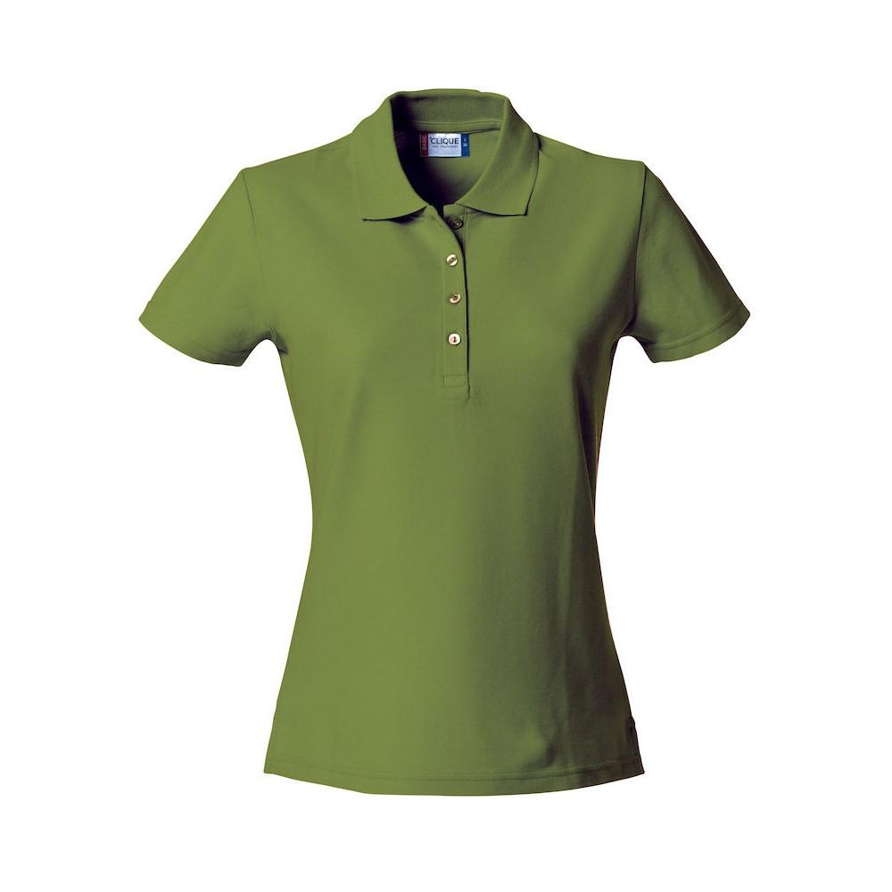 Clique Womens/Ladies Plain Polo Shirt