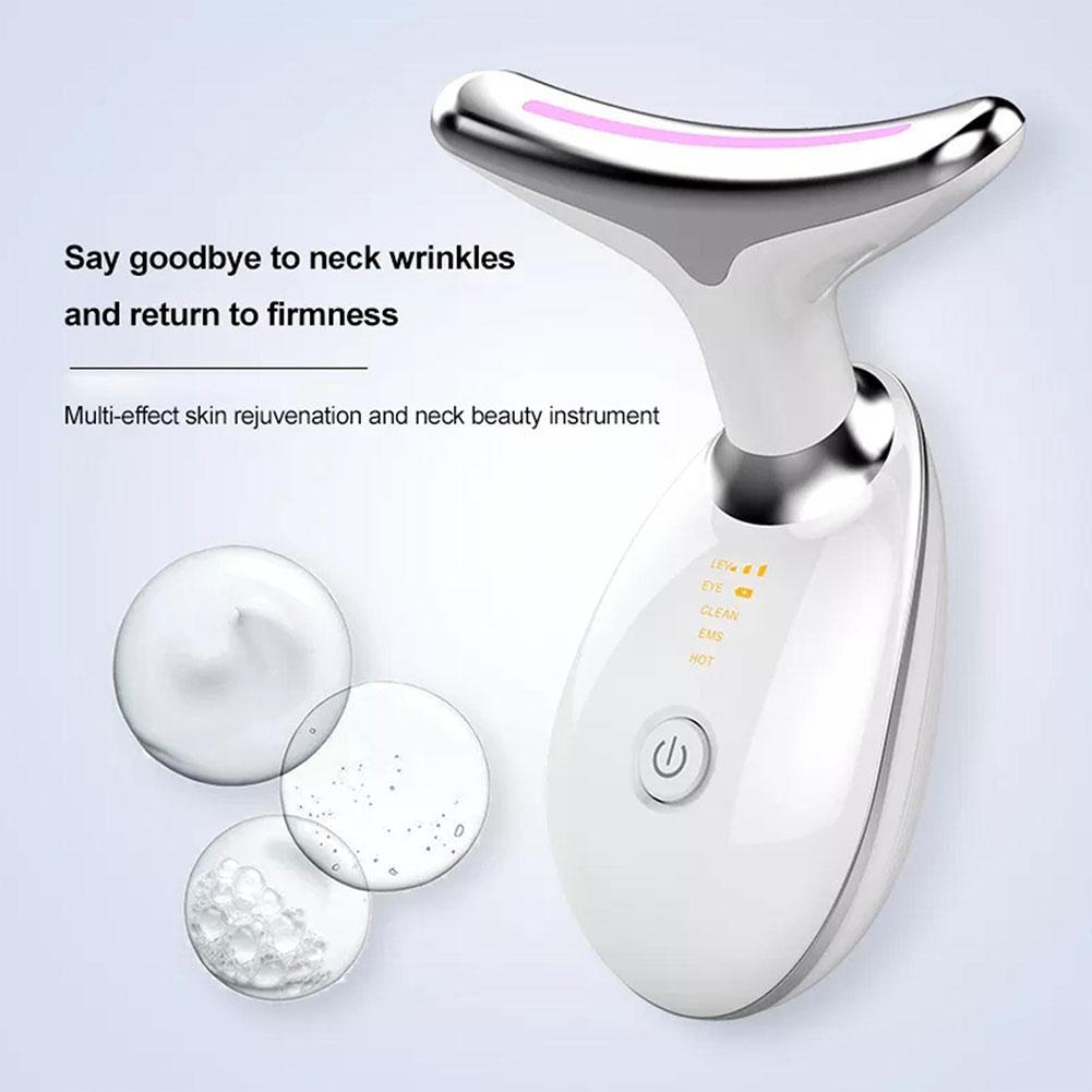 Electric Anti Wrinkle Facial Massager Tools Neck Face Beauty Device Skin Tighten Facial Lift Device Reduce Double Chin Skin Care