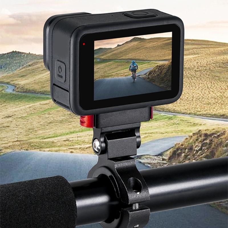 Universal Magnetic Quick Detach Bike Clamp With 180 360 Adjustable Damping Rotations For Latest Action Camera Models