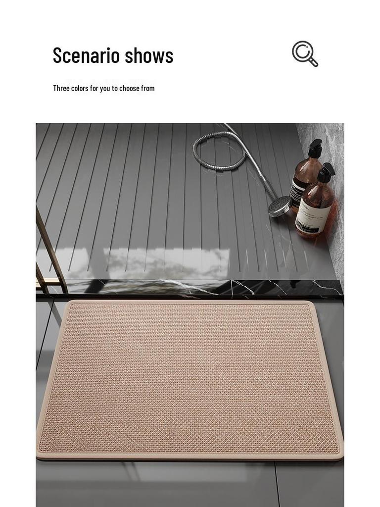 Sali Ma Halkfri Vattenabsorberande Badrumsmatta