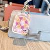 Mini Handheld Truth or Dare Spinner Keychain - Cute Cartoon Couple Bag Ornament