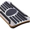 Compatible With Maserati Ghibli Levante Quattroporte 2014-2024 LHD Stainless Steel Footrest Dead Brake Gas Pedal Pad Cover Trim 2023 2022(Footrest
