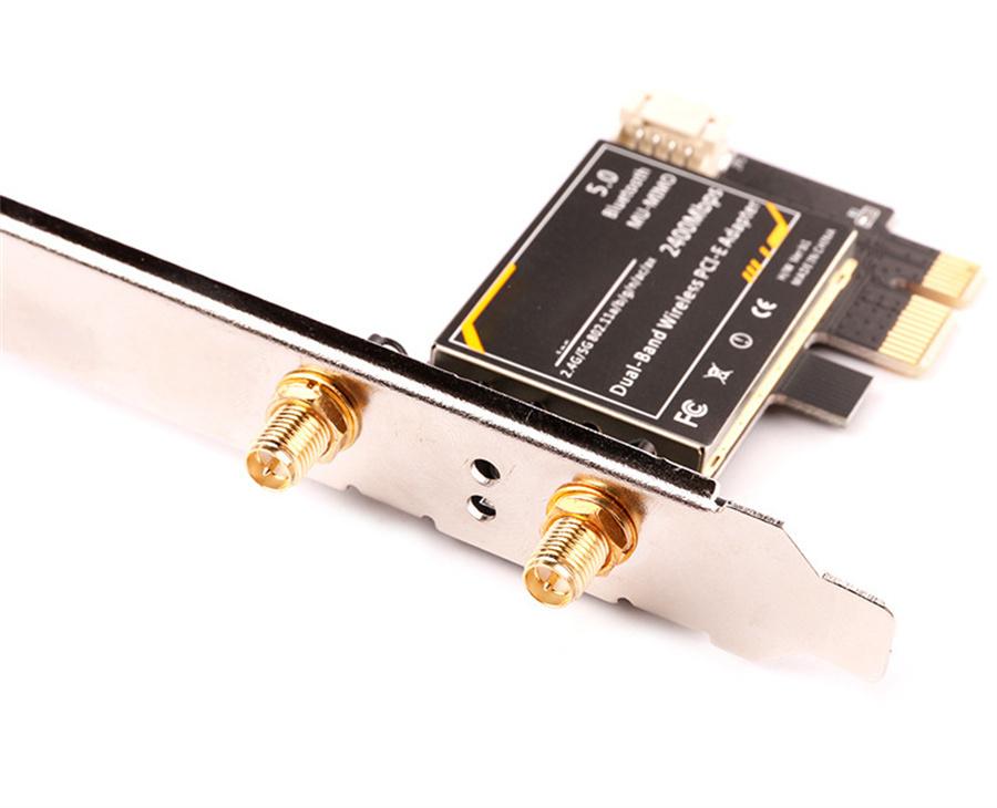 Ax200 Wifi6 5g Dual Band 3000m Desktop with Built-in PCIe Wireless Network Card