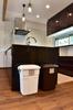 AZUMAYA Trash Can, 30L, Brown