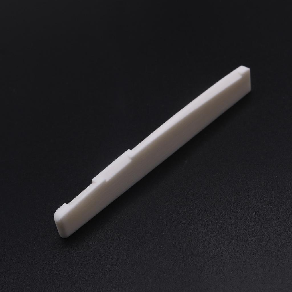 Acoustic Guitar Bridge Nut Cow Bone Acoustic Guitar Upper Nut and Lower Nut Bridge and Nut Guitar Accessories