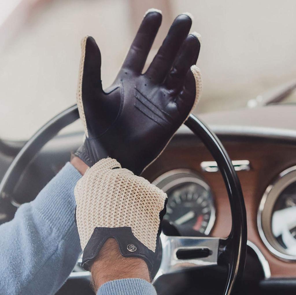 AUTODROMO STRINGBACK DRIVING for and Comfortable Size Navy GLOVES, Unisex, Driving, Motorcycles, Touring, Fit, Small,